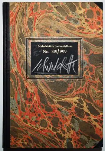 Schindehütte, Albert. Sammelalbum WERKVERZEICHNIS SIGNIERT + ORIG.-RADIERUNG