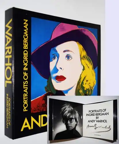 Börjeson, Andy Warhol – Portraits of Ingrid Bergman  - 1983 SIGNED