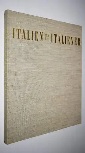 Matt, Leonard v.  Italien und die Italiener - 1958