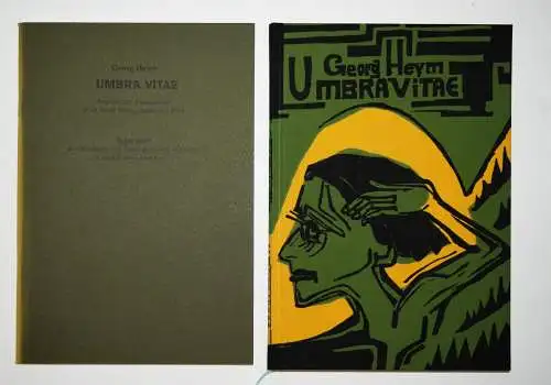 Heym, Georg. Umbra vitae. - 47 ORIG.-HOLZSCHNITTE von E. L. KIRCHNER FAKSIMILE
