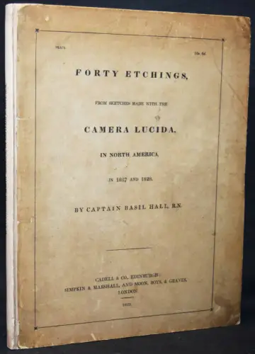 Hall, Forty etchings, from sketches made with the 1829 CAMERA LUCIDA