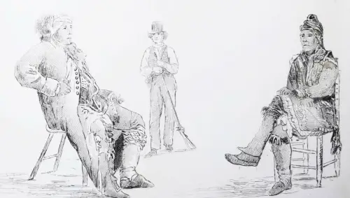 Hall, Forty etchings, from sketches made with the 1829 CAMERA LUCIDA