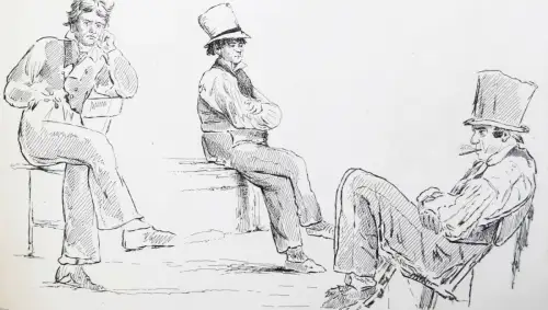 Hall, Forty etchings, from sketches made with the 1829 CAMERA LUCIDA
