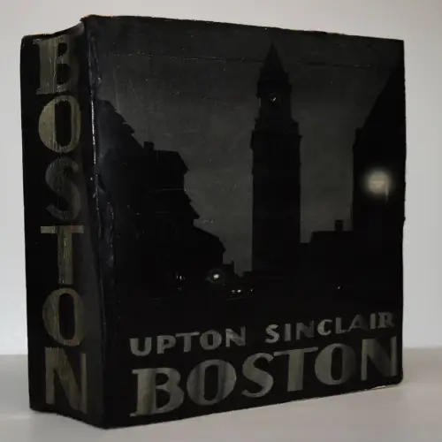 Sinclair, Upton. Boston - 1927 FIRST EDITITION - John Heartfield -
