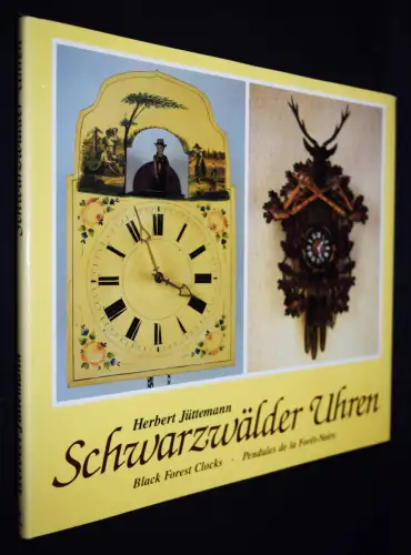 Jüttemann, Schwarzwälder Uhren 1991 SIGNIERT BADENIA BADEN SCHWARZWALD