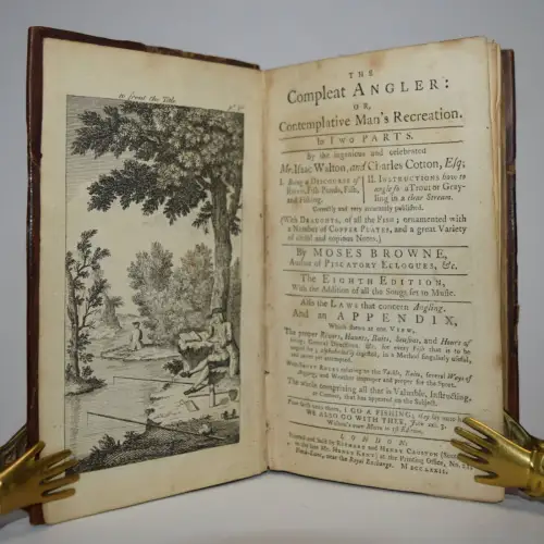 Walton, The Complete Angler - 1772 ANGELN FISCHE FISCHEN FISCHEREI FISCHFANG