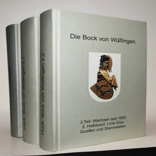Huck, Die Bock von Wülfingen ADEL NIEDERSACHSEN GENEALOGIE ADELSGESCHICHTE