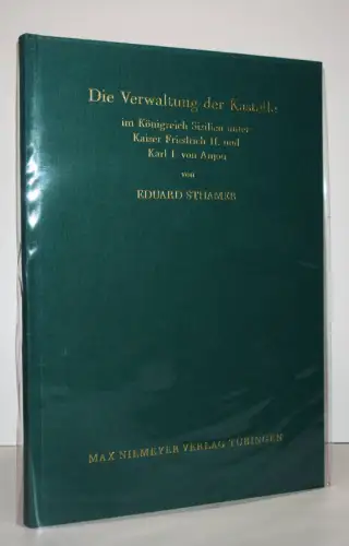Sthamer, Die Verwaltung der Kastelle im Königreich Sizilien BURGEN SCHLÖSSER