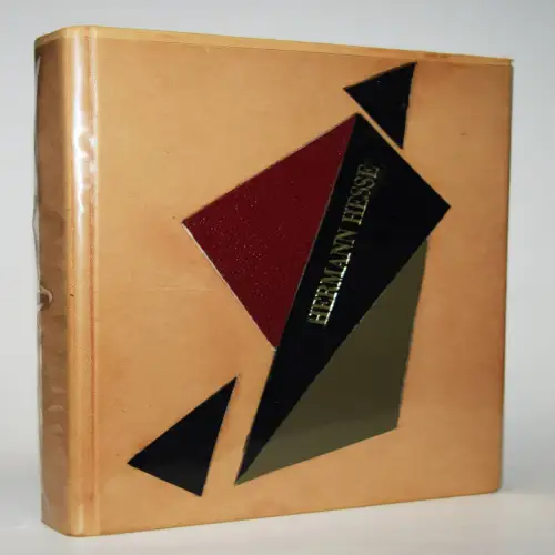 SCHÖNER DEKORATIVER HANDEINBAND um 1950 NUMMERIERTE AUSGABEN  Hermann Hesse