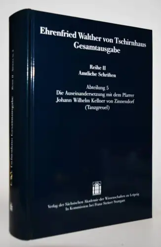 Knobloch, Eberhard. Ehrenfried Walther von Tschirnhaus – Gesamtausgabe 2002