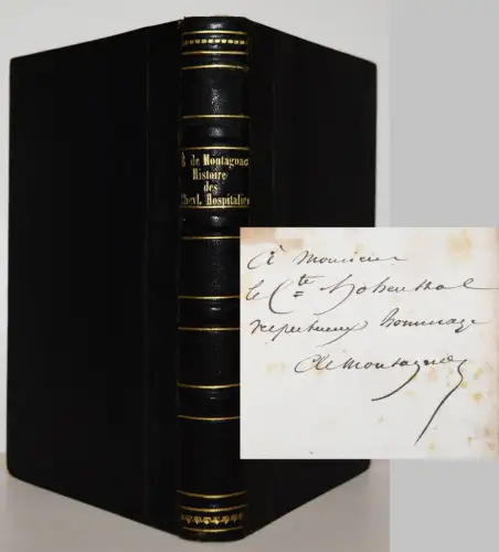 Montagnac, Histoire des chevaliers hospitaliers...1863 NUMMERIERT 1/300 MALTESER