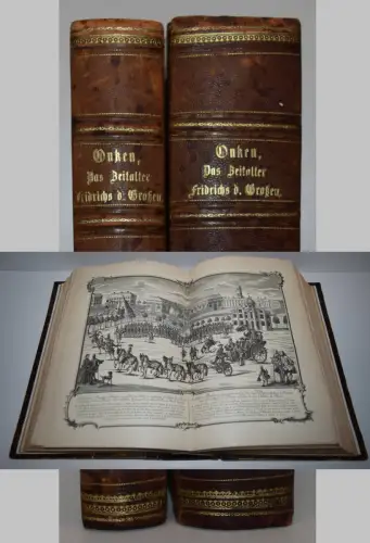 Friedrich II. – Oncken, Das Zeitalter Friedrichs des Großen 1881-1882 PREUSSEN