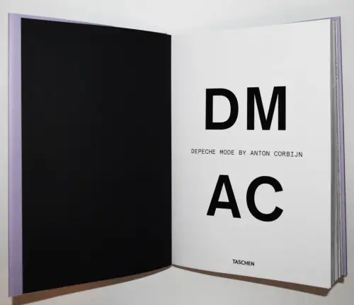 Corbijn, Anton. DM AC. TASCHEN 2021 SIGNED