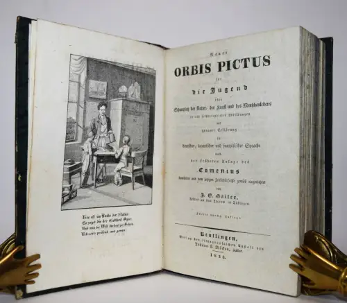 Gailer. Neuer Orbis Pictus für die Jugend - 1833 HANDWERK BERUFE SCHULBUCH