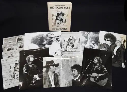 Bob Dylan – Widmung  und Original-Fotos von Dennis Anderson - The hollow horn
