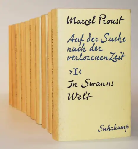 Proust, Marcel. (Werke und Briefe). 1961-1965 GESAMTAUSGABE
