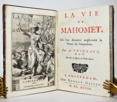 Prideaux, La vie de Mahomet ISLAM - 1698 - BIOGRAPHIE MOHAMMED