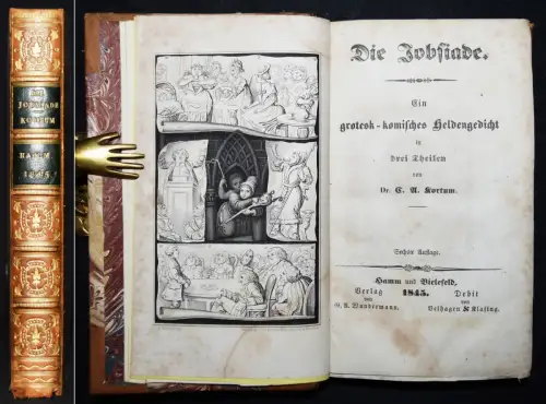 Kortum, Die Jobsiade - Hamm 1845 - Volksbücher