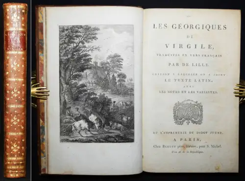 Vergili, Les Géorgiques de Virgile - 1790 - Landwirtschaft - Charles Eisen