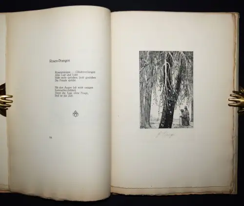 Gleichen-Rußwurm, Im Ring der Zeit !- 1924 - Signierte Radierungen von Staeger