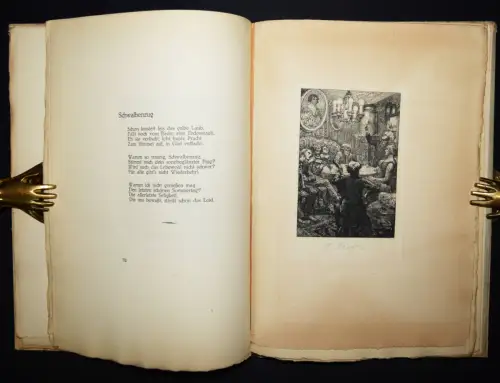 Gleichen-Rußwurm, Im Ring der Zeit! - 1924 - Signierte Radierungen von Staeger