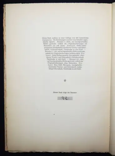 Gleichen-Rußwurm, Im Ring der Zeit! - 1924 - Signierte Radierungen von Staeger