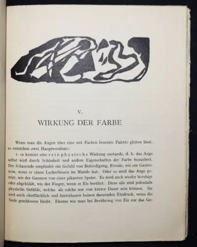 Wassily Kandinsky - Über das Geistige in der Kunst - Erstausgabe 1912