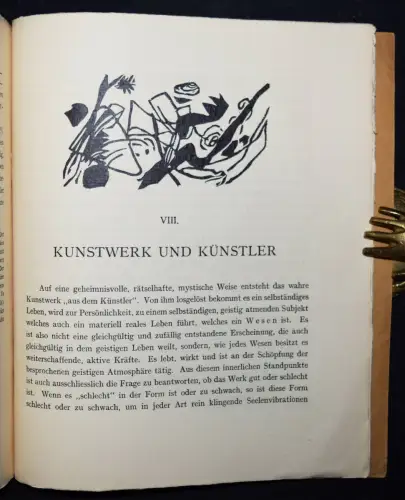 Wassily Kandinsky - Über das Geistige in der Kunst - Erstausgabe 1912