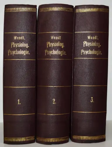 Wundt, Grundzüge der physiologischen Psychologie 1908-1911