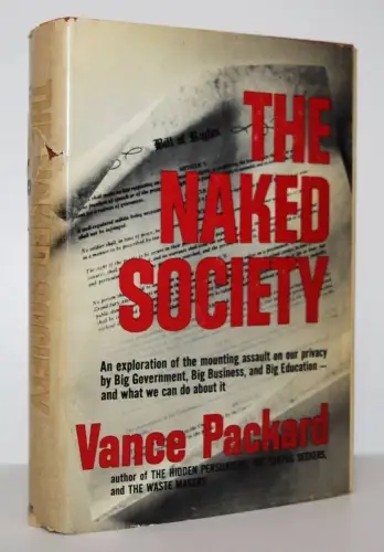 Packard, Vance. The naked society - 1964 PSYCHOLOGIE SOZIOLOGIE