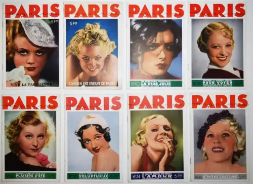 Bouchez, Paris magazine. 1933-1935 EROTIC MAGAZINES Man Ray Kertesz Bill Brandt