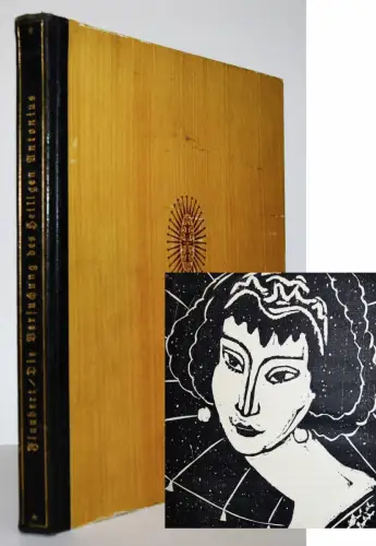 Flaubert, Gustave. Die Versuchung des Heiligen Antonius 1921 BIBLIOPHILE AUSGABE