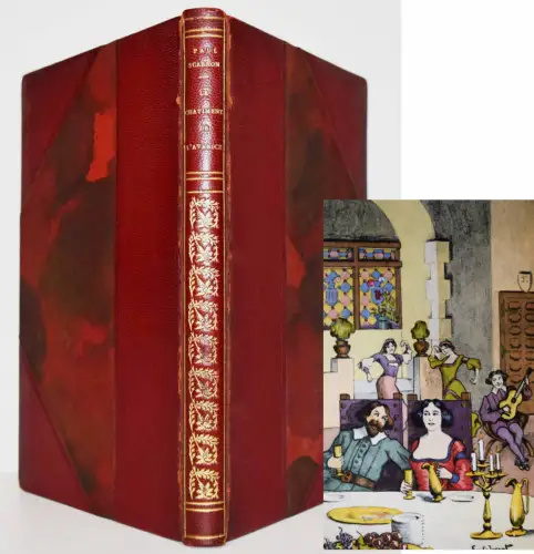 Scarron, Paul. Le Chatiment de l’Avarice - 1913 NUMMERIERT 1/50 - HANDEINBAND