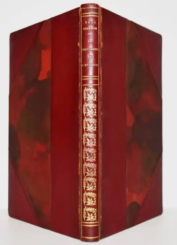 Scarron, Paul. Le Chatiment de l’Avarice - 1913 NUMMERIERT 1/50 - HANDEINBAND