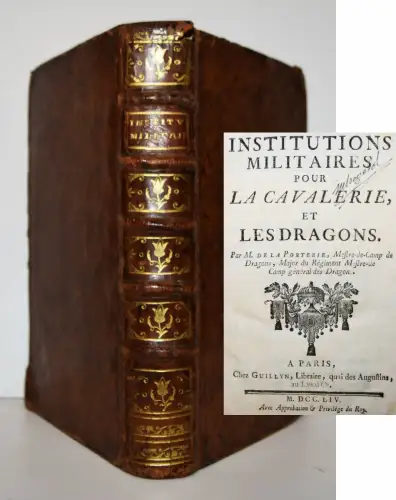 La Porterie, Institutions militaires pour la cavalerie et les dragons 1754 PFERD
