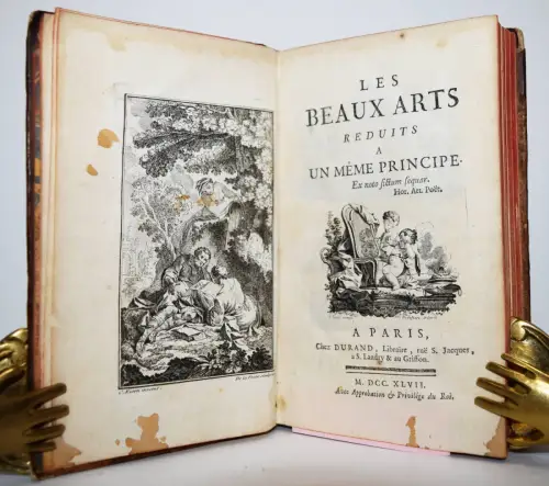 Batteux, Les beaux arts réduits à un même principe - 1747 ÄSTHETIK KUNST