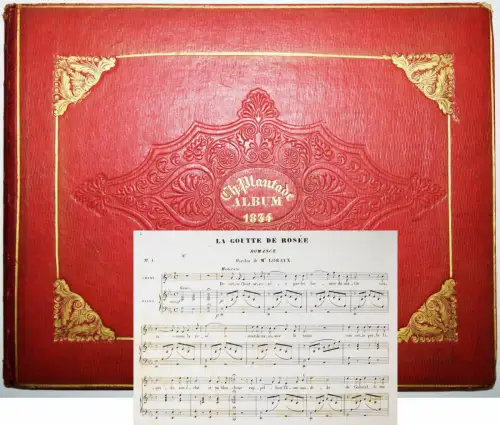 Plantade, Album compose de six nouvelles romances et ... 1834 KINDERLIEDER L