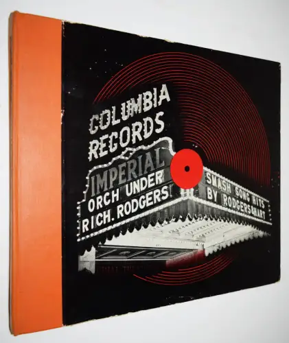 Alex Steinweiss – Rodgers, Smash Song Hits FIRST ILLUSTRATED RECORD COVER - 1940