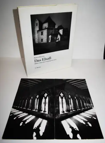 ROBERT HÄUSSER - ORIG.-PHOTOGRAPHIE, Kreuzgang, Colmar ~ 1950 SIGNIERT - ELSASS