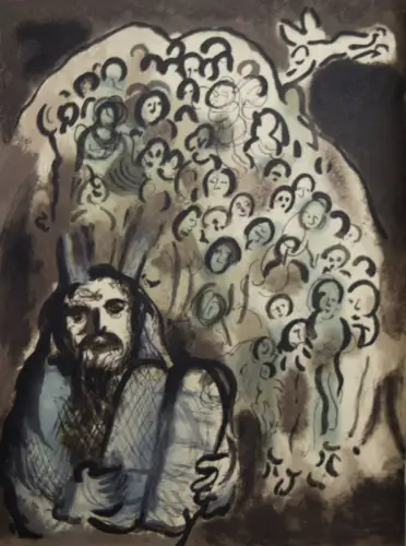 Chagall, Marc. Die biblische Botschaft ORIG.-LITHOGRAPHIE