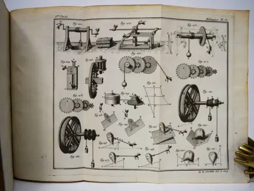 Bossut, Traite elementaire de méchanique statique -  1772 MECHANIK PHYSIK