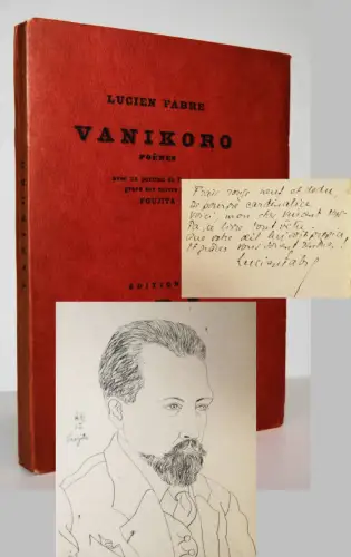 Fabre, Vanikoro 1923 NUMMERIERT SIGNIERT WIDMUNGSEXEMPLAR 1/500 ORIG.-RADIERUNG
