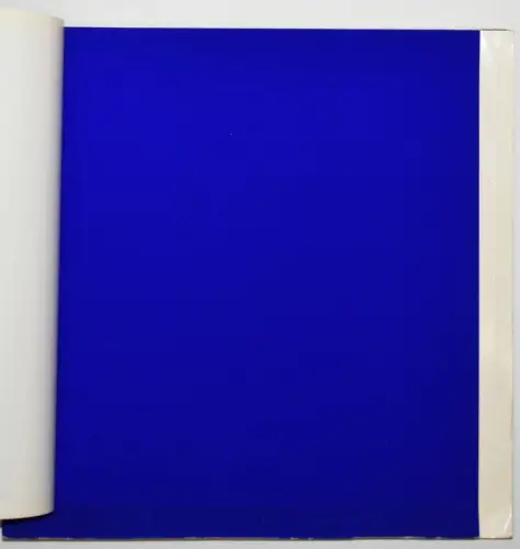 YVES KLEIN - ORIG.-SERIGRAPHIE - 1965 - Lindegren u. Hultén, Den inre och den...