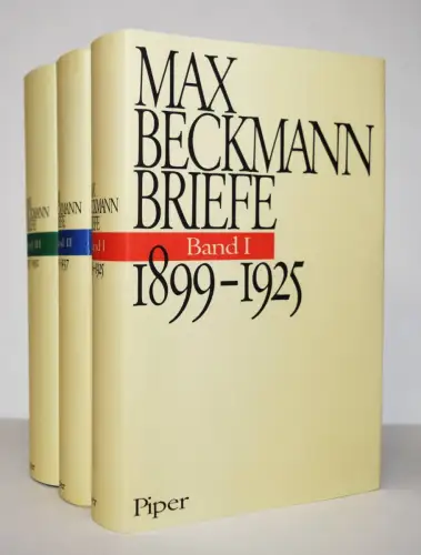 Beckmann, Max. Briefe. I. 1899 – 1925. – II. 1925-1937. – III. 1937-1950