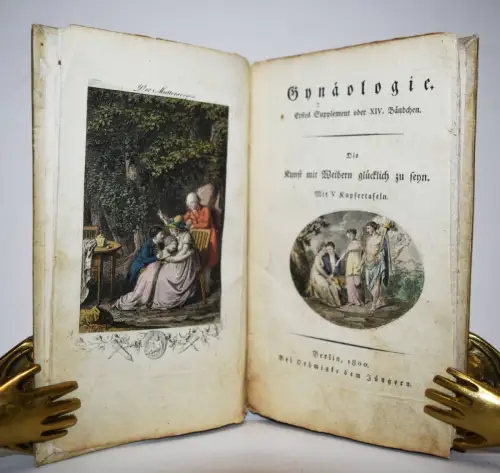 Flittner, Die Kunst mit Weibern glücklich zu seyn 1800 FRAUEN EHE SEXUALITÄT