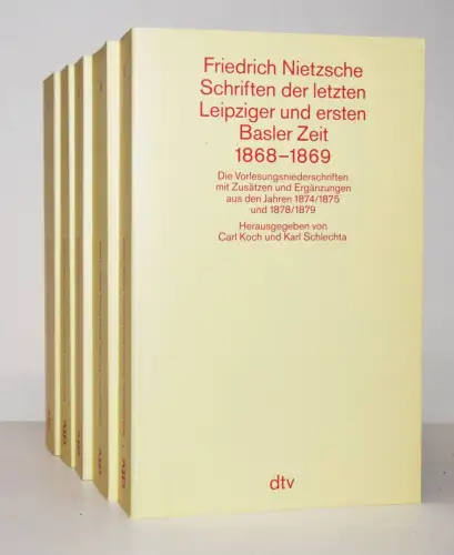 Nietzsche, Friedrich. Frühe Schriften - 1994 FAKSIMILE GESAMTAUSGABE
