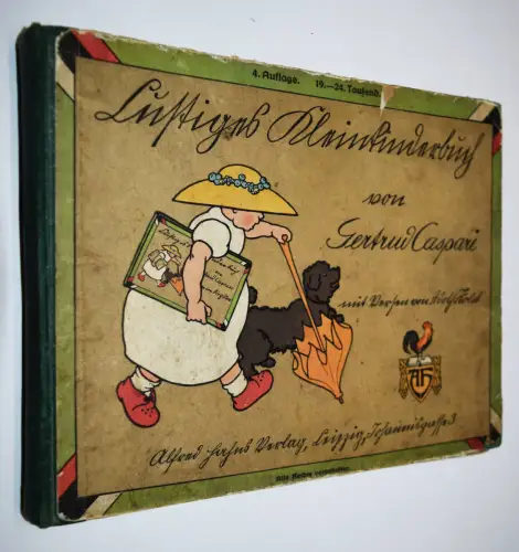 Holst, Adolf. Lustiges Kleinkinderbuch -  ca. 1909 - GERTRUD CASPARI JUGENDSTIL