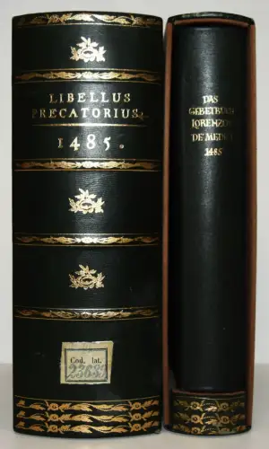 Das Gebetbuch Lorenzos de’ Medici 1485 LUXUS-EXKLUSIV-AUSGABE GOLD-PRUNKEINBAND