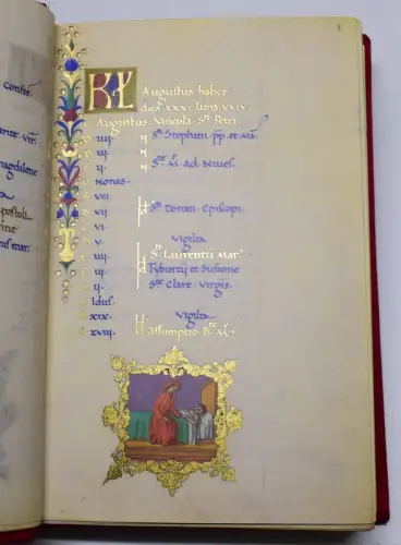 Das Gebetbuch Lorenzos de’ Medici 1485 LUXUS-EXKLUSIV-AUSGABE GOLD-PRUNKEINBAND