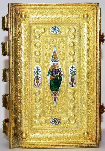 Das Gebetbuch Lorenzos de’ Medici 1485 LUXUS-EXKLUSIV-AUSGABE GOLD-PRUNKEINBAND